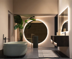 Moderne badkamer vloer